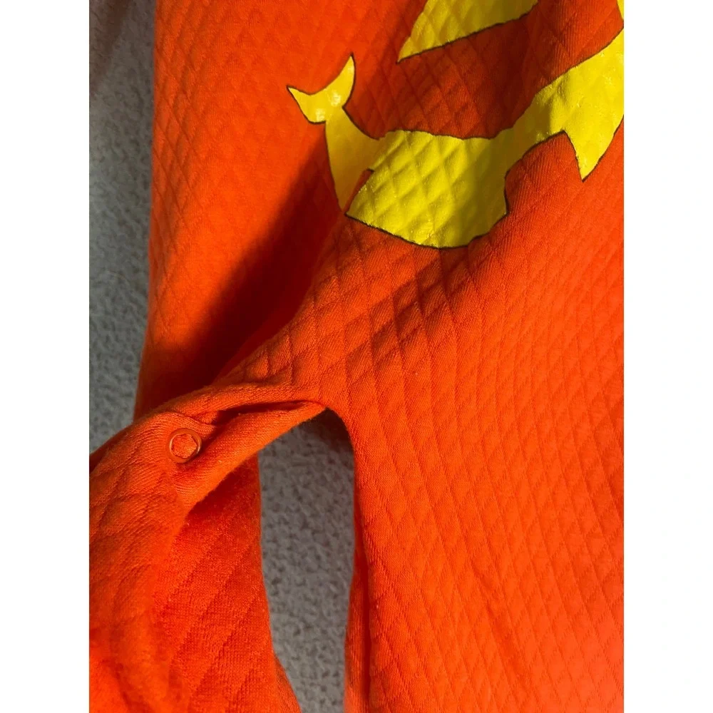 Vintage 1994 BabyGro Pumpkin Halloween Costume Infant USA Made 90s 12–18 Months